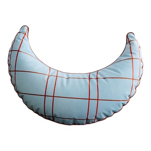 韩系多巴胺月亮抱枕客厅沙发异形玩偶靠枕床头飘窗车用腰靠垫含芯