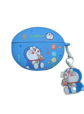 哆啦A梦oppoencofree4耳机套