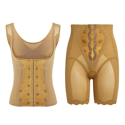 中脉芷若塑身衣提臀收腹夏显瘦