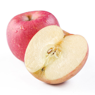 25脆甜多汁河北深州长枝富士苹果