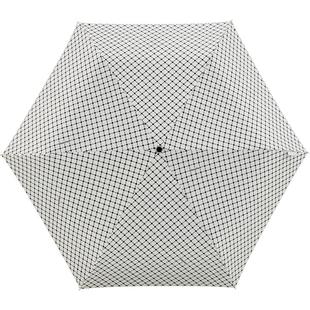 珍妮花摩洛哥防晒伞轻巧防晒紫外线高端女生士晴雨两用三折太阳伞