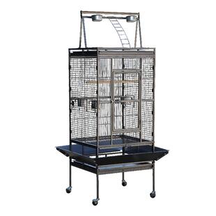 鹦鹉鸟笼大号豪华别墅家用防溅群养八哥玄凤户外高档观赏繁育笼子