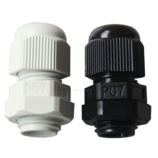 PG型尼龙电缆防水接头电线过孔滑环护线环卡扣PG7/9/11/16--48/63