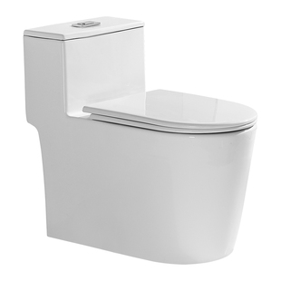 JOMOW家用普通抽水马桶小户型超旋虹吸式坐便器防臭防冻裂坐厕