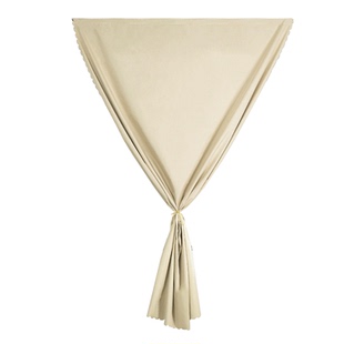 新款魔术贴全遮光窗帘免打孔出租屋卧室遮光布阳台防晒隔热遮阳帘