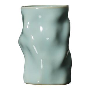 廷怀窑汝窑茶杯陶瓷手工茶杯品茗杯主人杯单杯汝州汝瓷开片个人杯