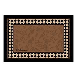 厨房地垫整条防滑地毯防油可定制脚垫厨房专用防水长条脚垫中古风