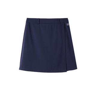ELLE Active休闲运动半身裙女夏季新款a字短裙小众工装藏青色裙裤