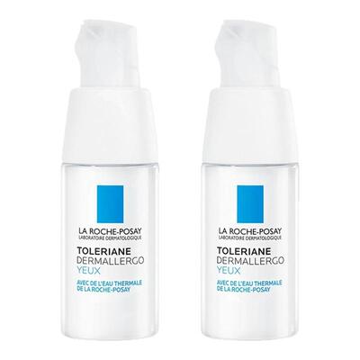 LA ROCHE-POSAY理肤泉特安舒缓眼霜20ml*2淡化眼圈正品