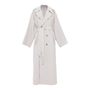 APOZi collection 东方诗人系列 极简新中式天丝中长廓形风衣外套