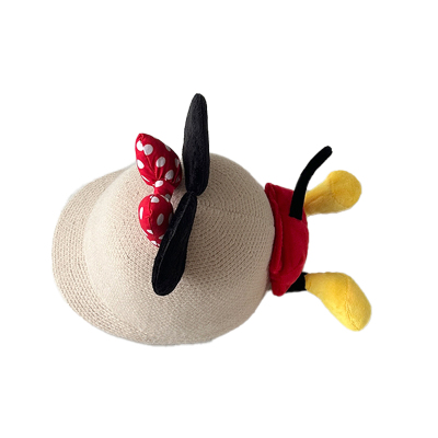 婴儿帽子秋冬款女宝宝鸭舌帽