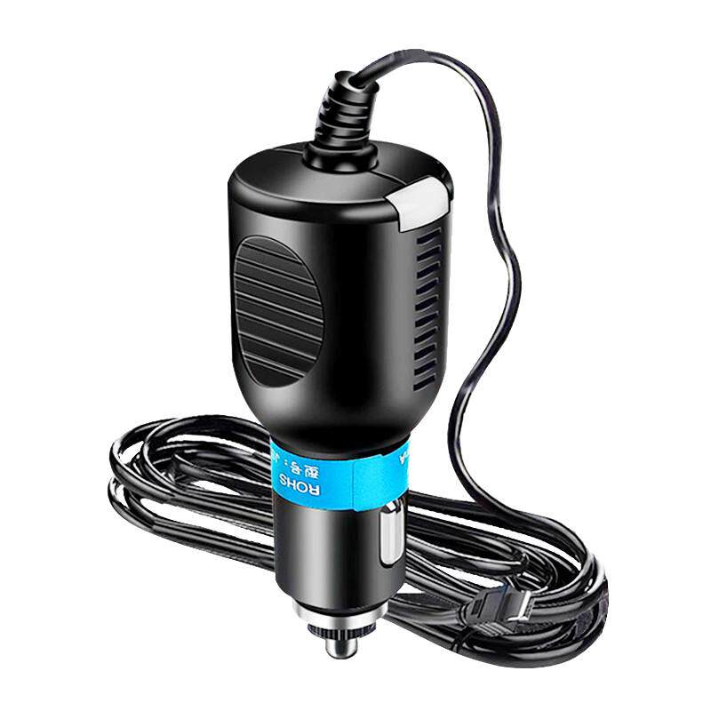 行车记录仪电源线插头改usb接口充电连接线12v转5vT型V3口降压线