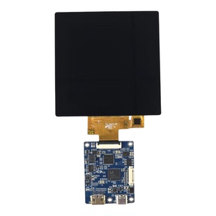 支持香蕉派3.95寸4寸方屏HDMI480x480电脑机箱水冷屏 监控显示器