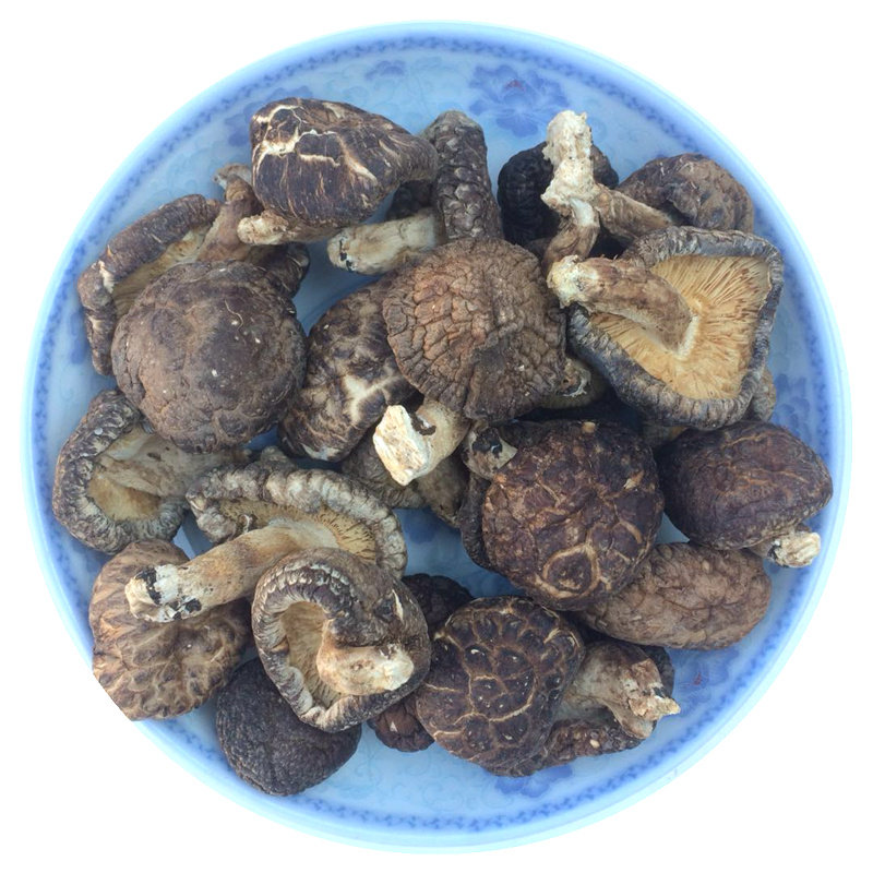 野生干香菇散装农家椴木香菇干货