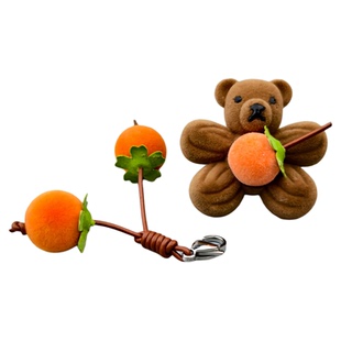 兰熙鞋扣鞋花适配德训鞋阿甘鞋经典百搭小熊鞋带配饰梅子熟瞭