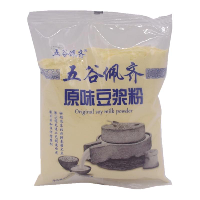 五谷佩齐原味豆浆粉/红豆薏米/黑豆豆浆粉500克冲调速溶休闲早餐