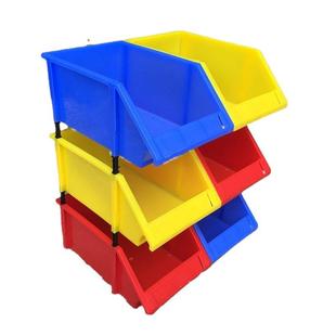 加厚斜口零件盒分格箱组合式物料盒塑料盒螺丝盒五金收纳盒周转箱