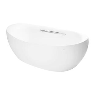 晶雅浴缸PJY1814HPW家用泡澡独立式成人恒温1.8M带扶手泡缸(08-A)