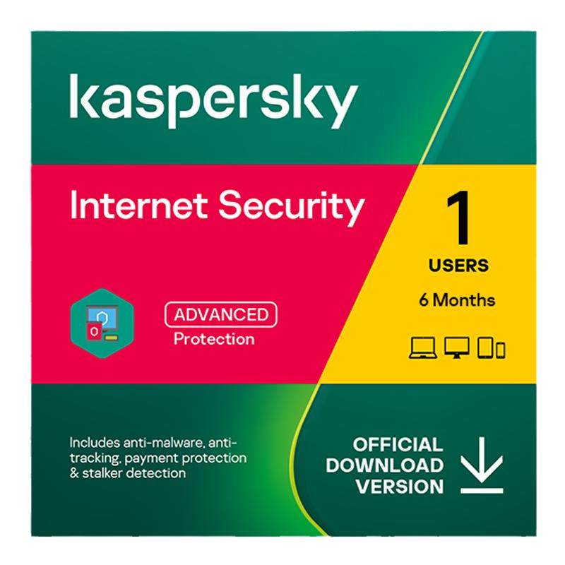 Kaspersky卡巴斯基安全软件激活1用户6个月新订阅Vip激活码杀毒软件 去广告 支持重装正版品牌旗舰店