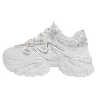 踩屎感女鞋厚底老爹鞋增高7CM松糕运动鞋小个子显高百搭休闲鞋子