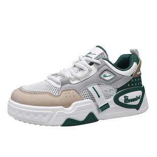 回力男鞋夏季透气2025新款网面厚底增高百搭运动休闲板鞋潮鞋男款