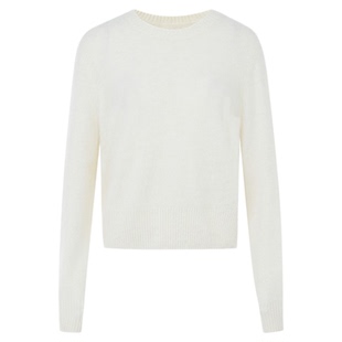 【李静同款】朗姿羊毛针织衫通勤圆领高级感打底衫2025年冬季新款