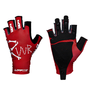 RVVR新款冰丝手套户外防晒透气路亚钓鱼手套男露五指防磨防刺抓鱼