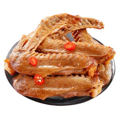 陈阿炳熏味三明熏鸭翅福建办公室解馋小零食香辣真空装秘制熏鸭