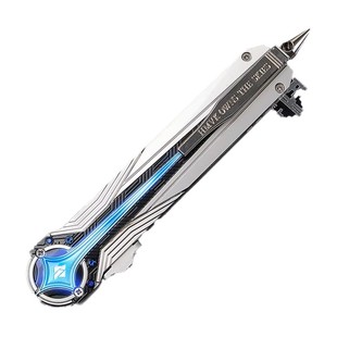 三角洲北极星信条影锋蝴蝶刀弹射伸缩怜悯金属武器模型玩具未开刃