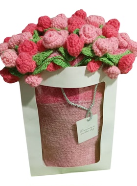 冬季成品向日葵花披肩玫瑰花毯子