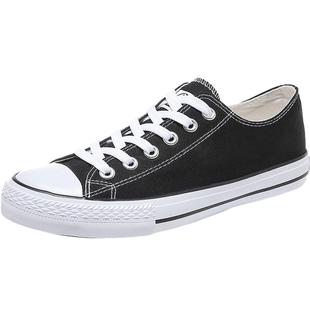 人本帆布鞋男鞋大码45球鞋46男士休闲鞋子布鞋潮鞋百搭男款平板鞋