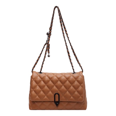 高级质感链条菱格小方包女秋冬季