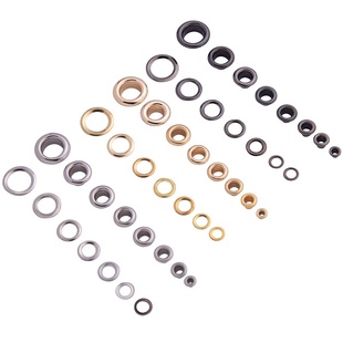 铜气眼扣DIY手工皮具金属鸡眼扣包包装饰配件鞋带气眼扣安装工具