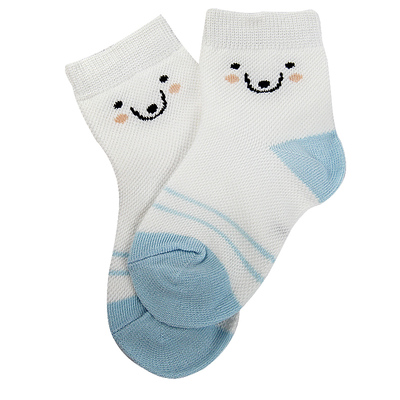 薄款网眼透气中筒夏天儿童袜子