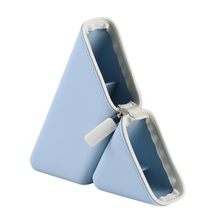 索尼克SONIC硅胶笔袋窄版可立式文具收纳袋防水抗摔脏了好清理的中学生笔袋FD-2652