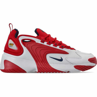 NIKE ZOOM 2K复古老爹鞋运动休闲耐克男气垫跑步鞋白红AO0269-102