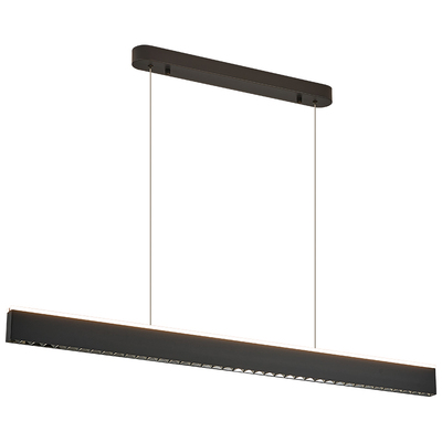 出彩意式极简一字长条餐厅吊灯