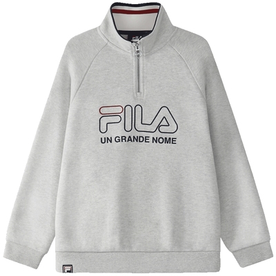 FILA斐乐男中大童套头卫衣