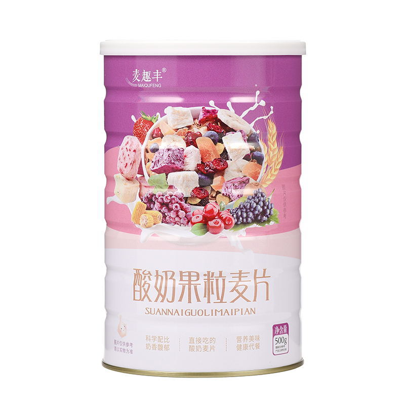 冲饮干吃代餐饱腹燕麦片早餐营养