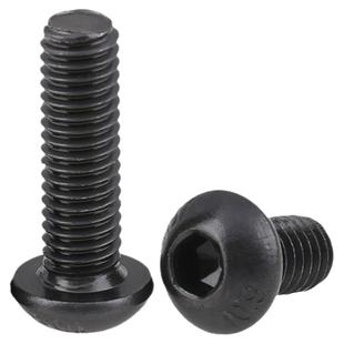 12.9级高强度圆头内六角螺丝盘头螺丝钉半圆杯螺栓M2M3M4M5M10M16