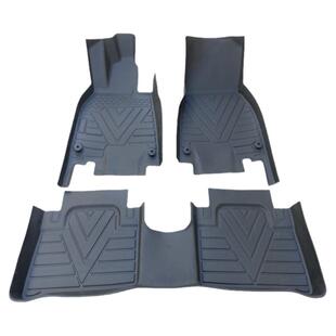 TPE脚垫适用于22-23款奔驰EQE350 纯电动 全包围橡胶防水后备箱垫