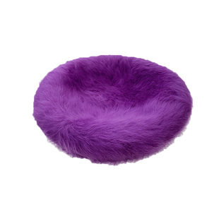 姚叔叔/自带滤镜~人手一顶百搭长兔毛贝雷帽毛茸茸画家帽子秋冬女