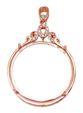 精工百搭大宝石圆形26*26mm