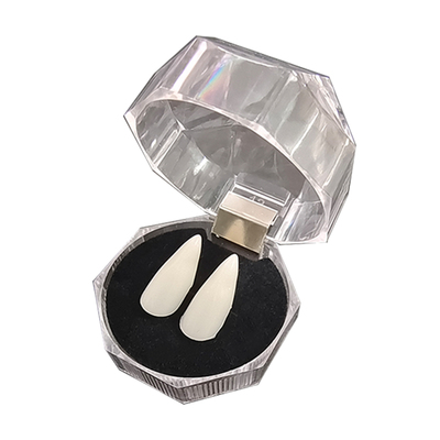 吸血鬼假牙道具cos舞会装扮万圣节妆容牙齿僵尸獠牙可爱虎牙尖牙