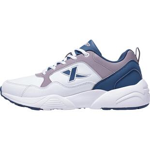 特步女鞋跑步鞋夏季新款轻便百搭休闲鞋官方旗舰正品皮面运动鞋女