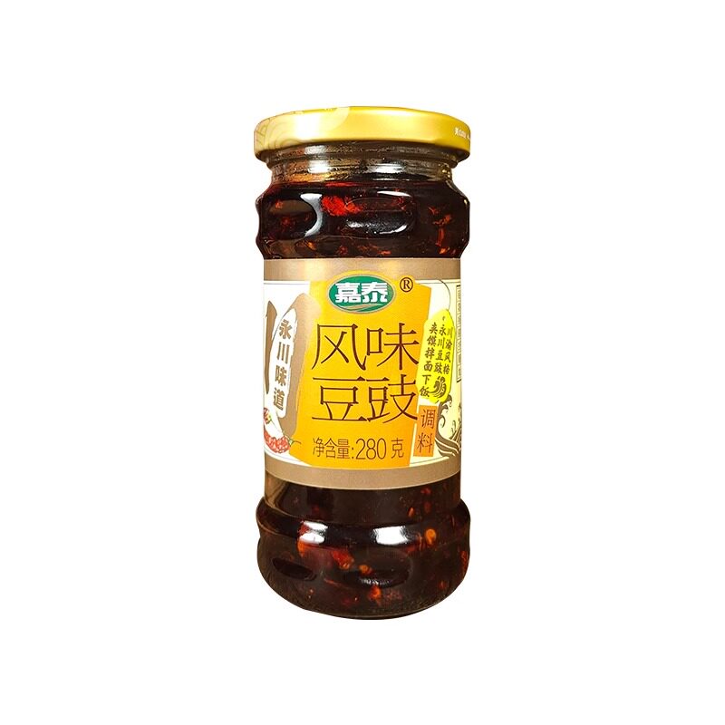 嘉泰风味豆豉瓶装280g