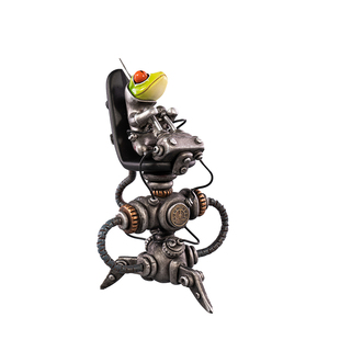 末那末匠丨镰田光司《星际作业机器人》星蛙战队潮玩艺术手办