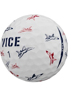 限量版Vice Tour Jet高尔夫球三层沙林外壳远距耐磨下场实战男