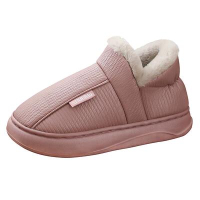 冬季加绒保暖防水情侣保暖高包跟