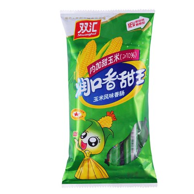 双汇润口香甜王240g玉米火腿肠
